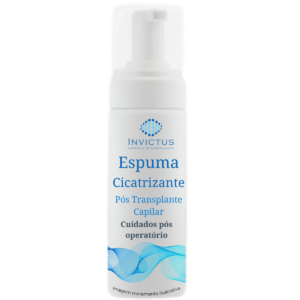 Espuma Cicatrizante de Lavagem - Pós-Transplante Capilar