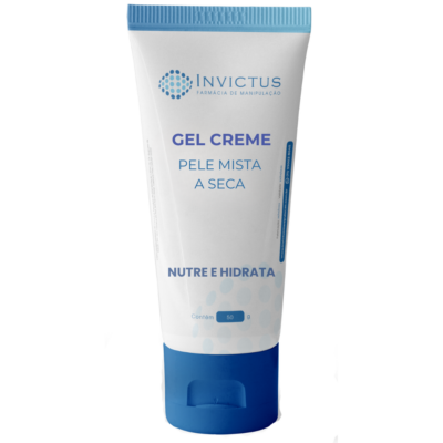 Gel creme hidratação pele mista e seca