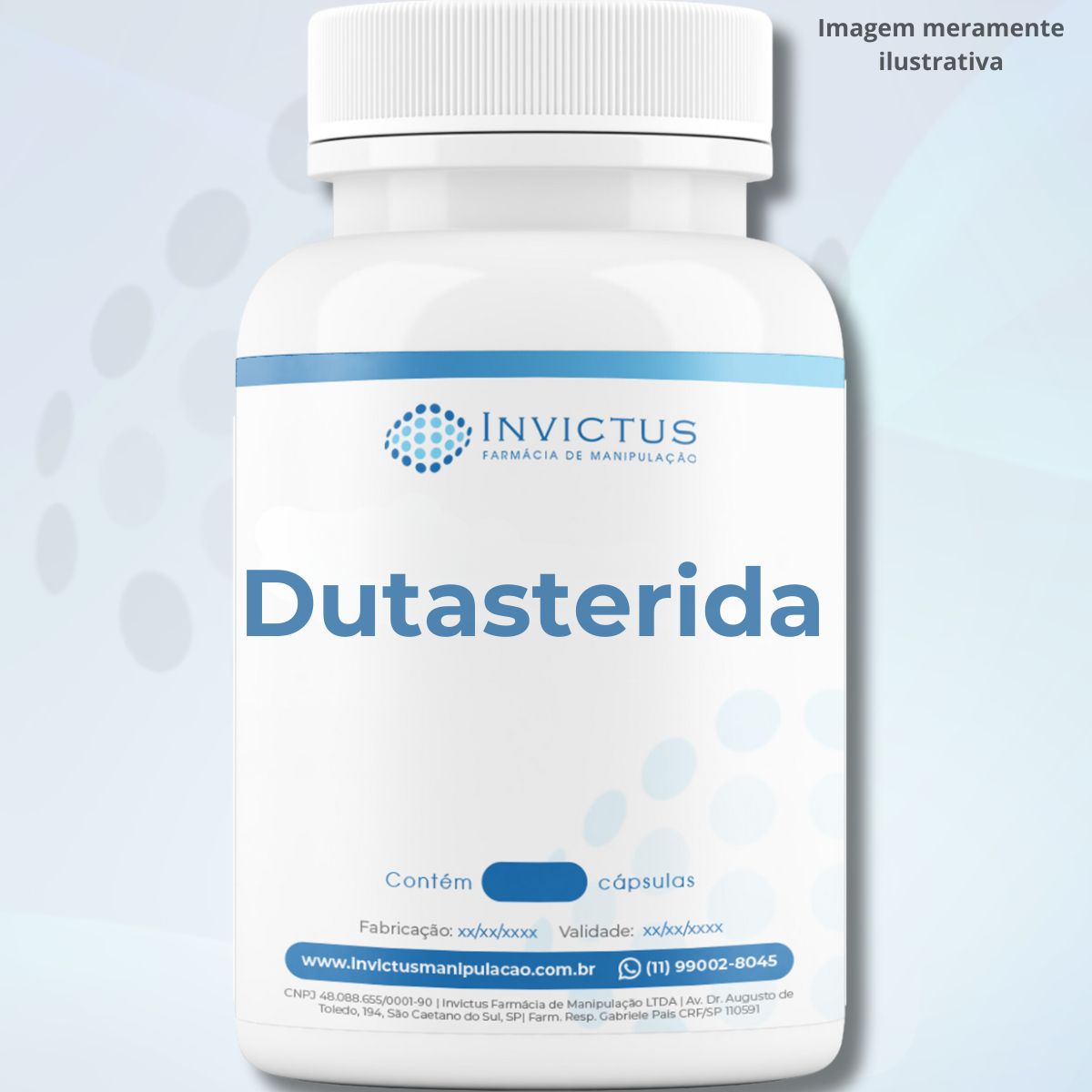 Dutasterida 0,5mg (Avodart) - Cápsulas Manipuladas