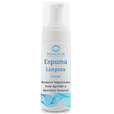 Espuma limpeza facial