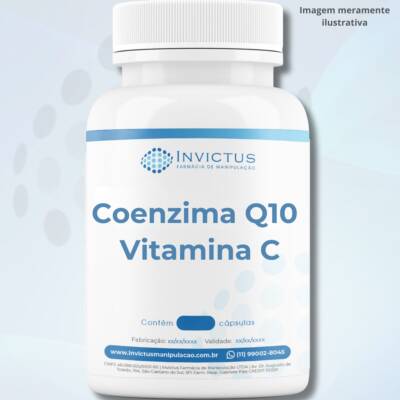 Coenzima Q10 150mg + Vitamina C 300mg