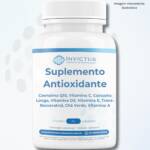 Combo Antioxidante - NAC, Resveratrol Q10, Vitaminas, Cúrcuma, Chá Verde