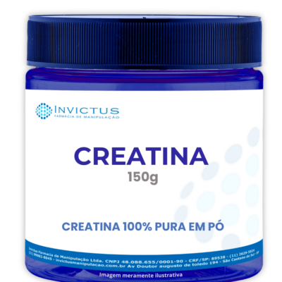 Creatina monohidradata em pó 100% pura 150g