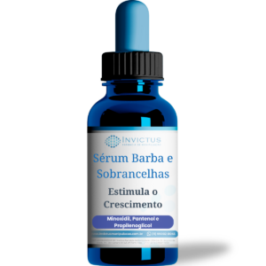 Sérum Minoxidil para Barba e Sobrancelhas - 30ml