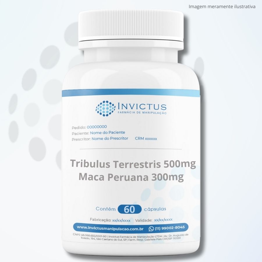 Tribulus + Maca + Guarana Extrait 500mg - Complément Alimentaire Hanoiju 90 Gélules, Fabriqué En Allemagne