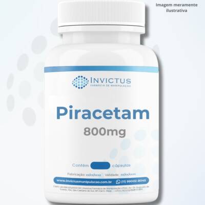 Piracetam 800mg - Nootropico Memória e Cognição