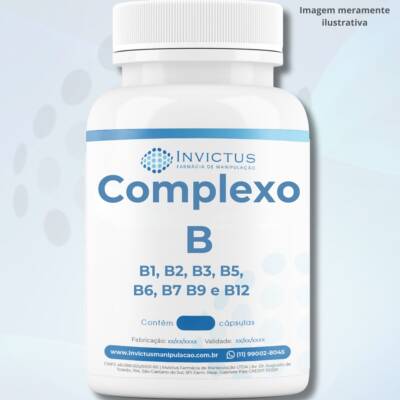 Vitaminas Complexo B - Suplemento Completo - Energia e Metabolismo