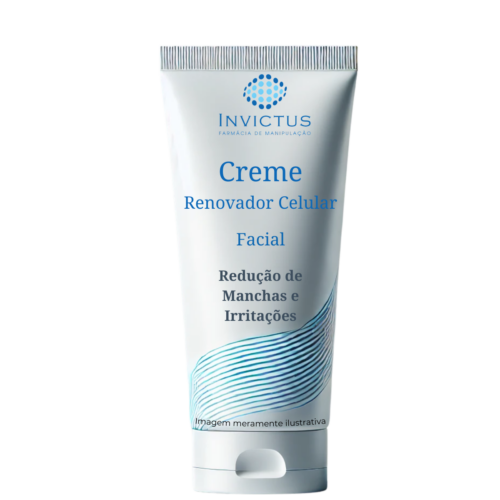 Creme renovador celular redutor de manchas e