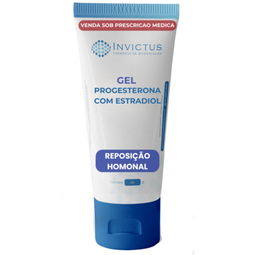 Gel progesterona estradiol