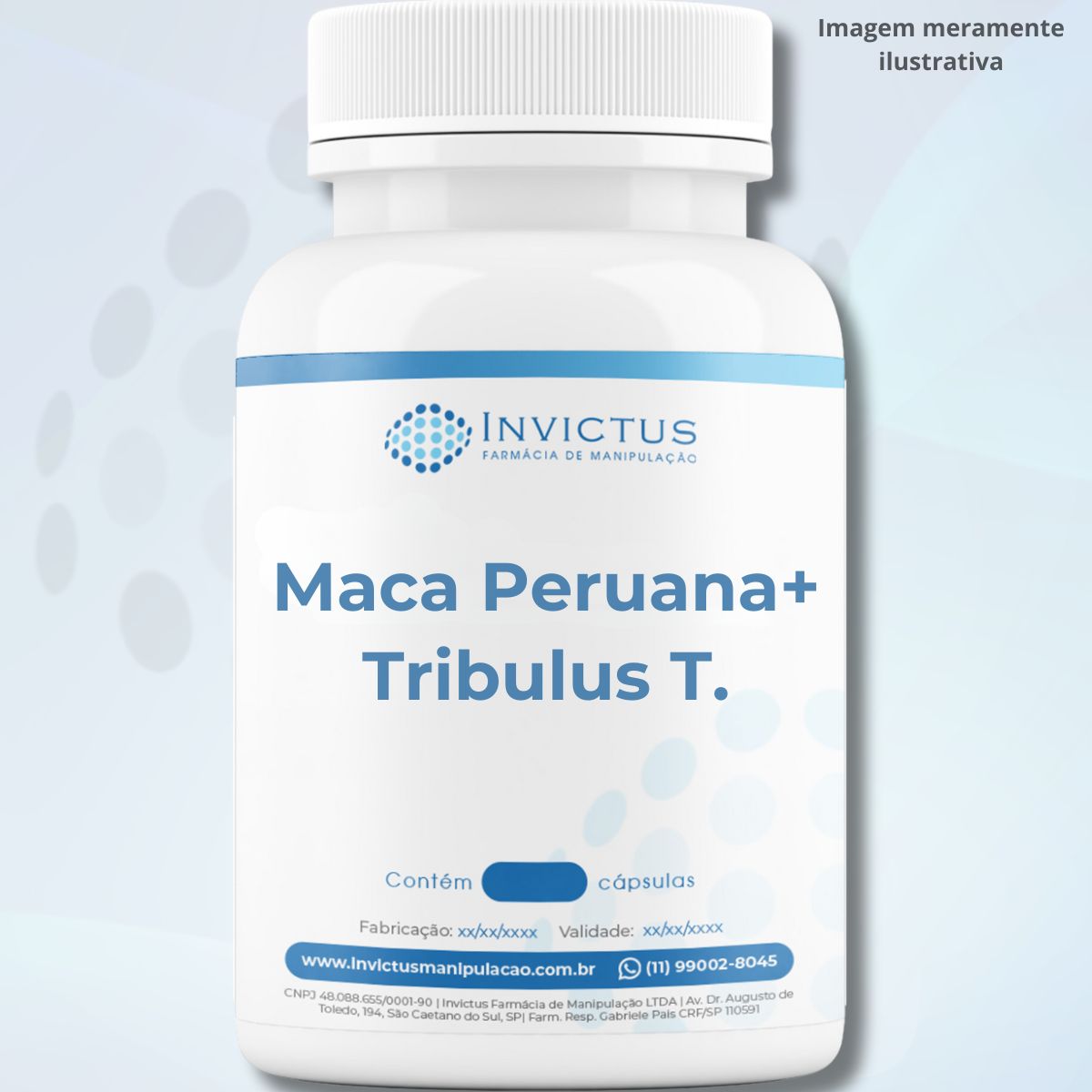 Maca Peruana 300 mg+ Tribulus Terrestris 500mg em Cápsulas