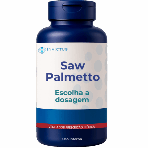 Saw palmetto capsulas com dosagem personalizada