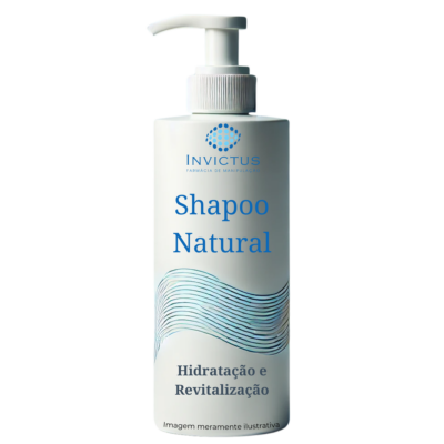 Shampoo natural com camomila e aloe vera