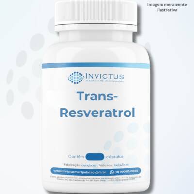 Trans-Resveratrol 100mg é um poderoso antioxidante que apoia a saúde cardiovascular, combate o estresse oxidativo e promove a longevidade. Ideal para proteção celular e bem-estar geral.