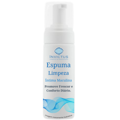 Espuma de Çimpeza intima masculina