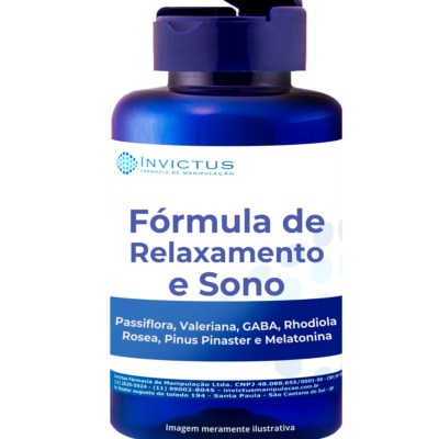 Fórmula de relaxamento e sono