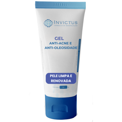 Gel anti acne e oleosidade