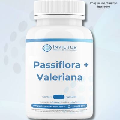 Passiflora + Valeriana - Sono, Relaxamento Ansiedade