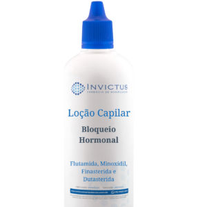 Loção Bloqueadora Hormonal - Flutamida, Finasterida e Dutasterida
