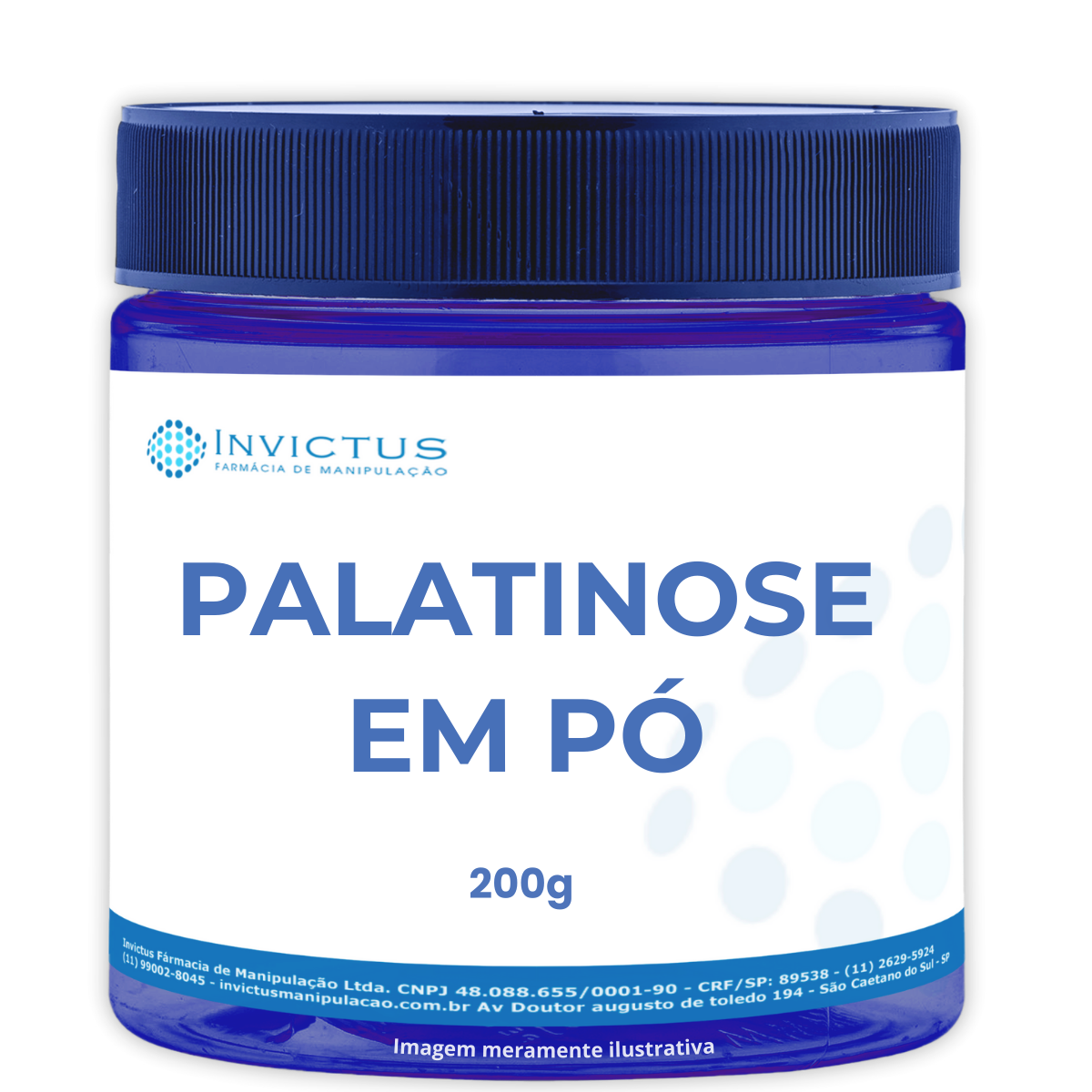 Palatinose em pó 200g