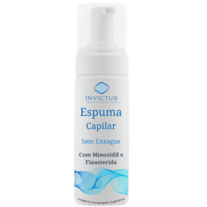 Espuma Minoxidil 5% + Finasterida 0,1% em TrichoFoam