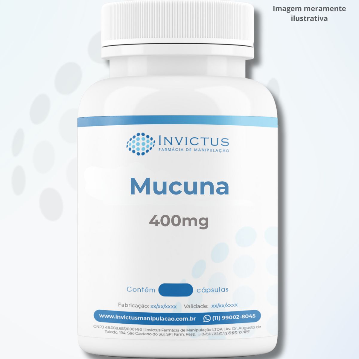 Mucuna Pruriens 400mg (20% L-Dopa) - Suplemento para Energia e Bem-Estar