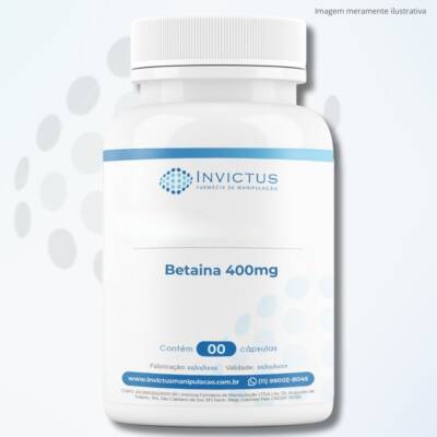 Betaina 400mg capsulas