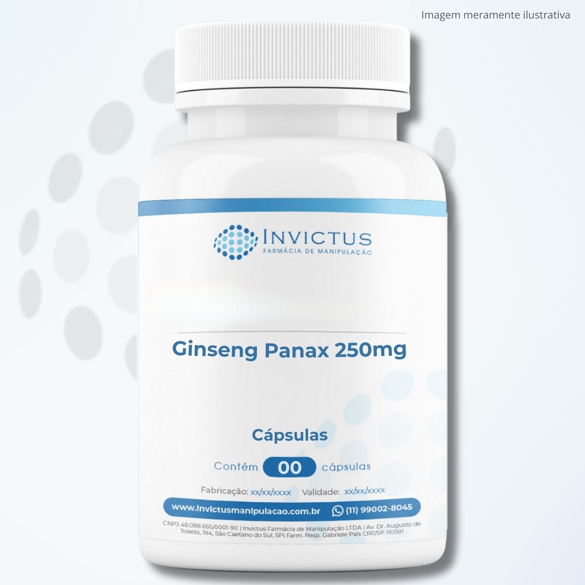 Ginseng Panax Coreano 250mg