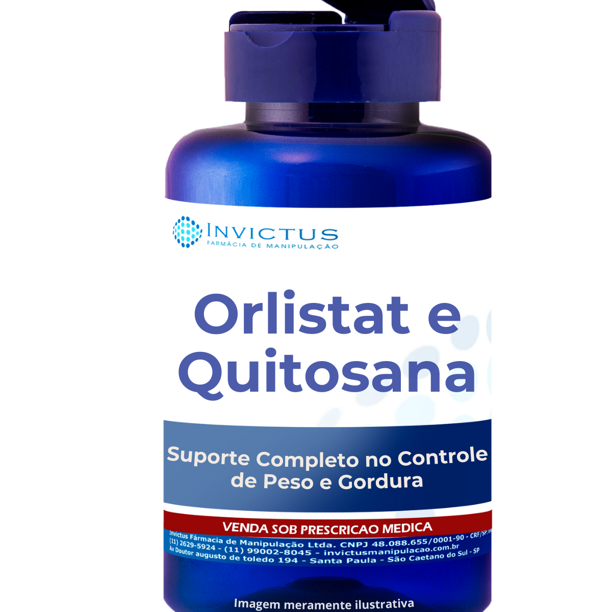 Orlistat e quitosana