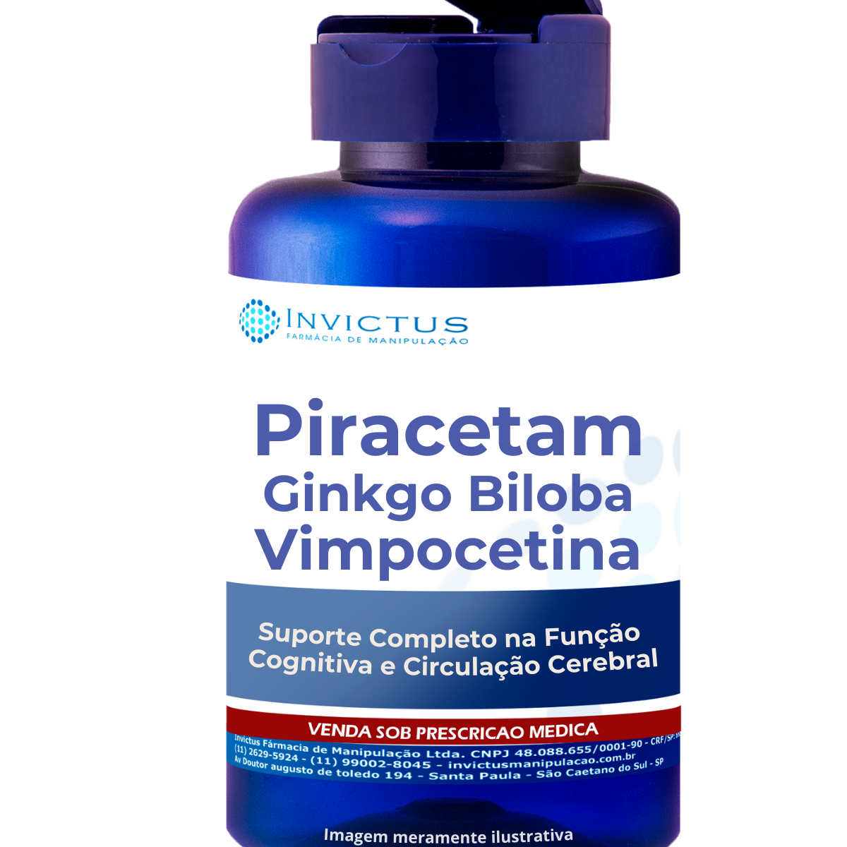 Piracetam, vimpocetina e ginkgo biloba