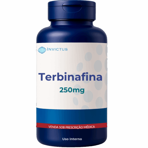 Terbinafina 250mg 30 capsulas manipuladas tratamento antifungico