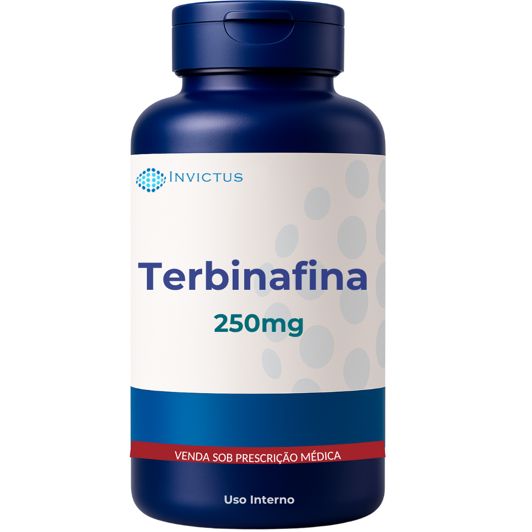 Terbinafina 250mg 30 capsulas manipuladas tratamento antifungico