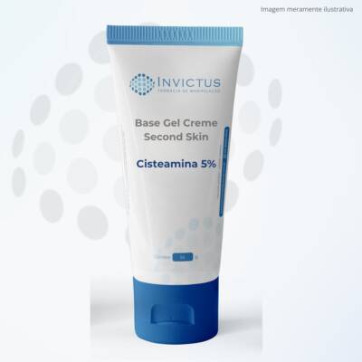 Cisteamina 5% Base Creme Second Skin - Clareamento Eficaz