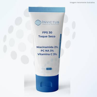 Protetor Solar FPS 30 com Niacinamida, PCA Na e Vitamina C- Proteção e Pele Sensível