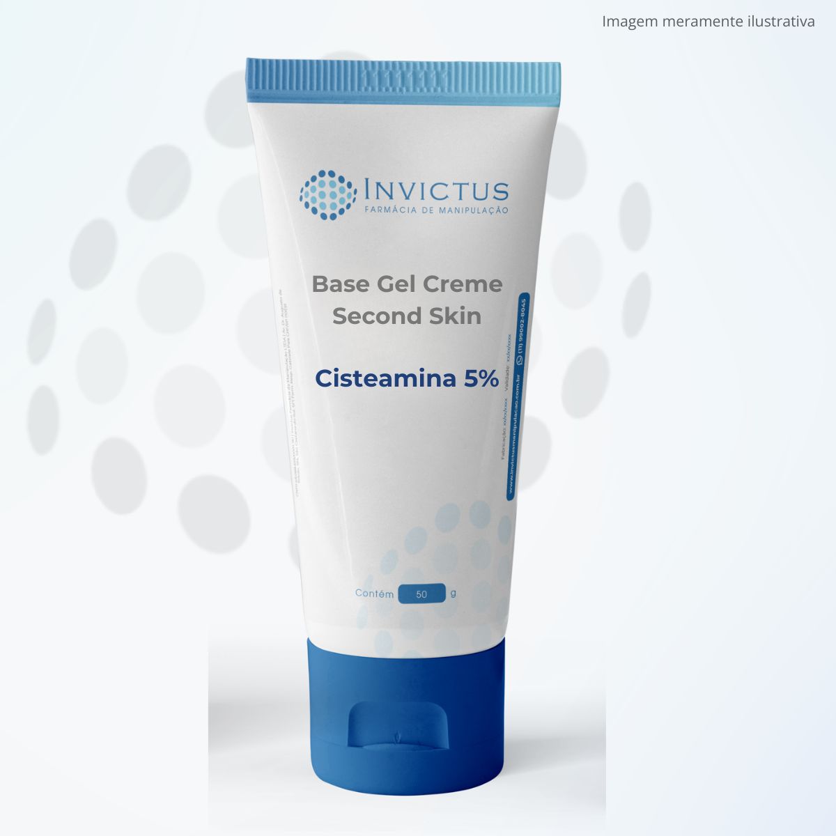 Cisteamina 5% Base Creme Second Skin - Clareamento Eficaz