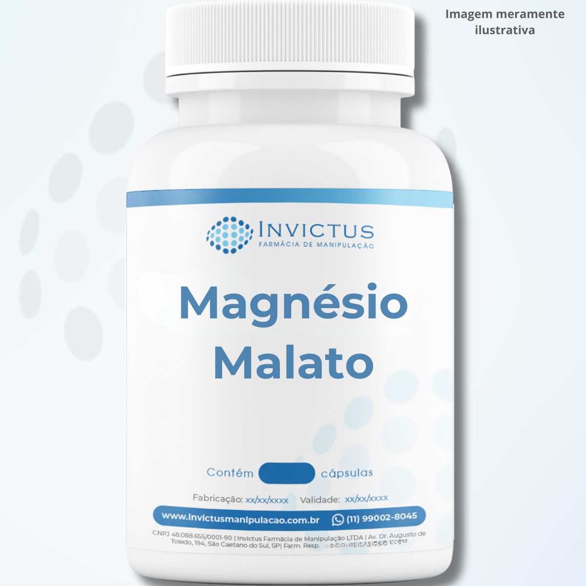 Magnésio Malato 500mg - Suporte à Energia e Saúde Muscular