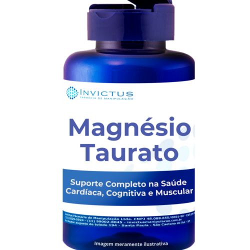 Magnésio taurato 300mg e 500mg