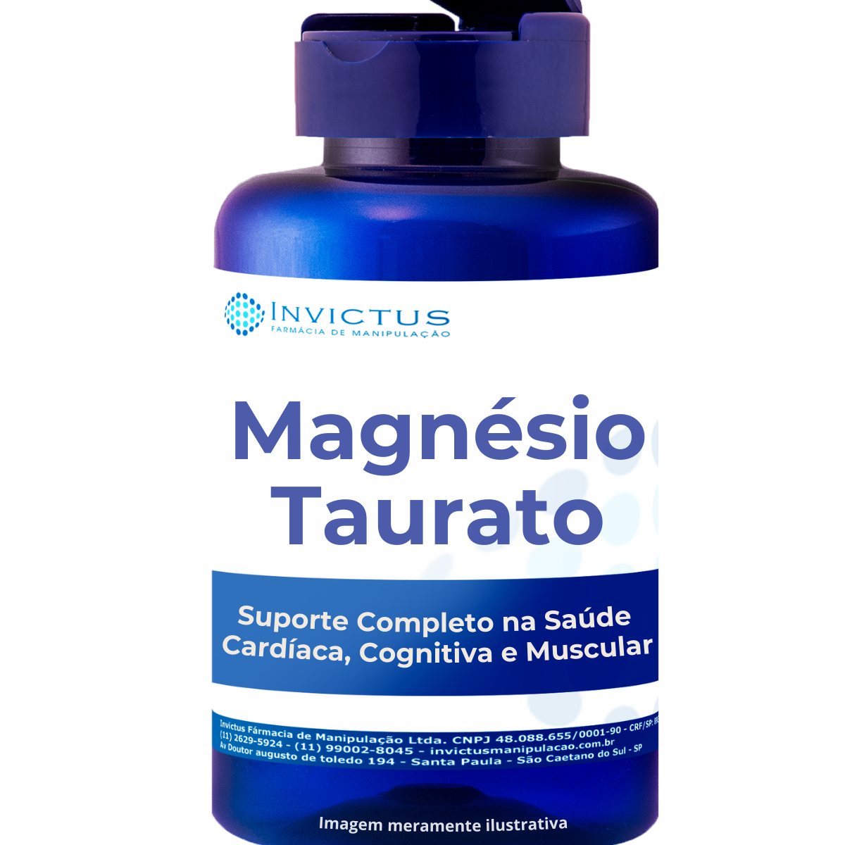 Magnésio taurato 300mg e 500mg