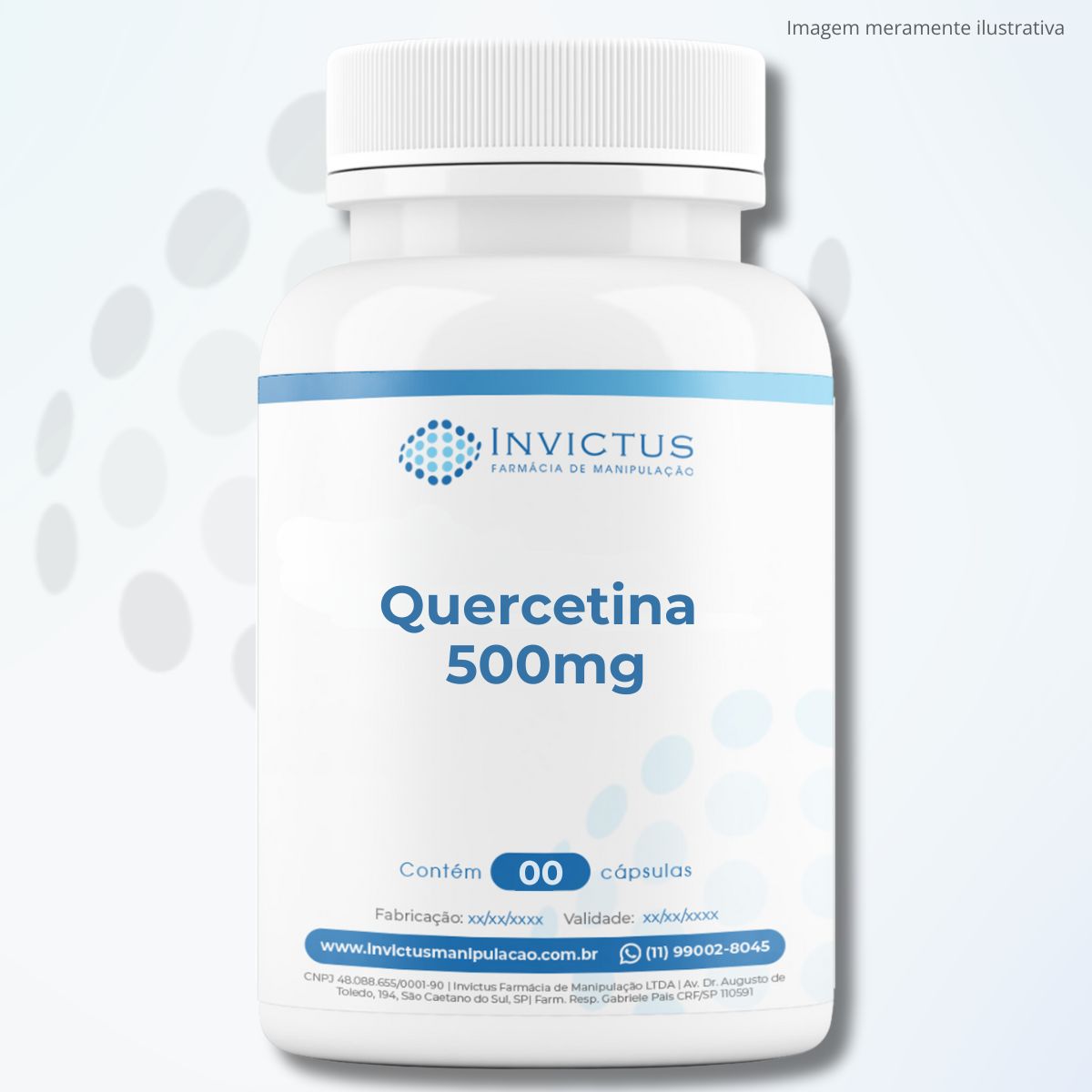 Quercetina 500mg Cápsulas - Antioxidante e Anti-inflamatório Natural