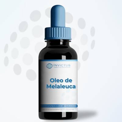 Óleo de Melaleuca Puro 20ml - Antisséptico Natural e Multiuso