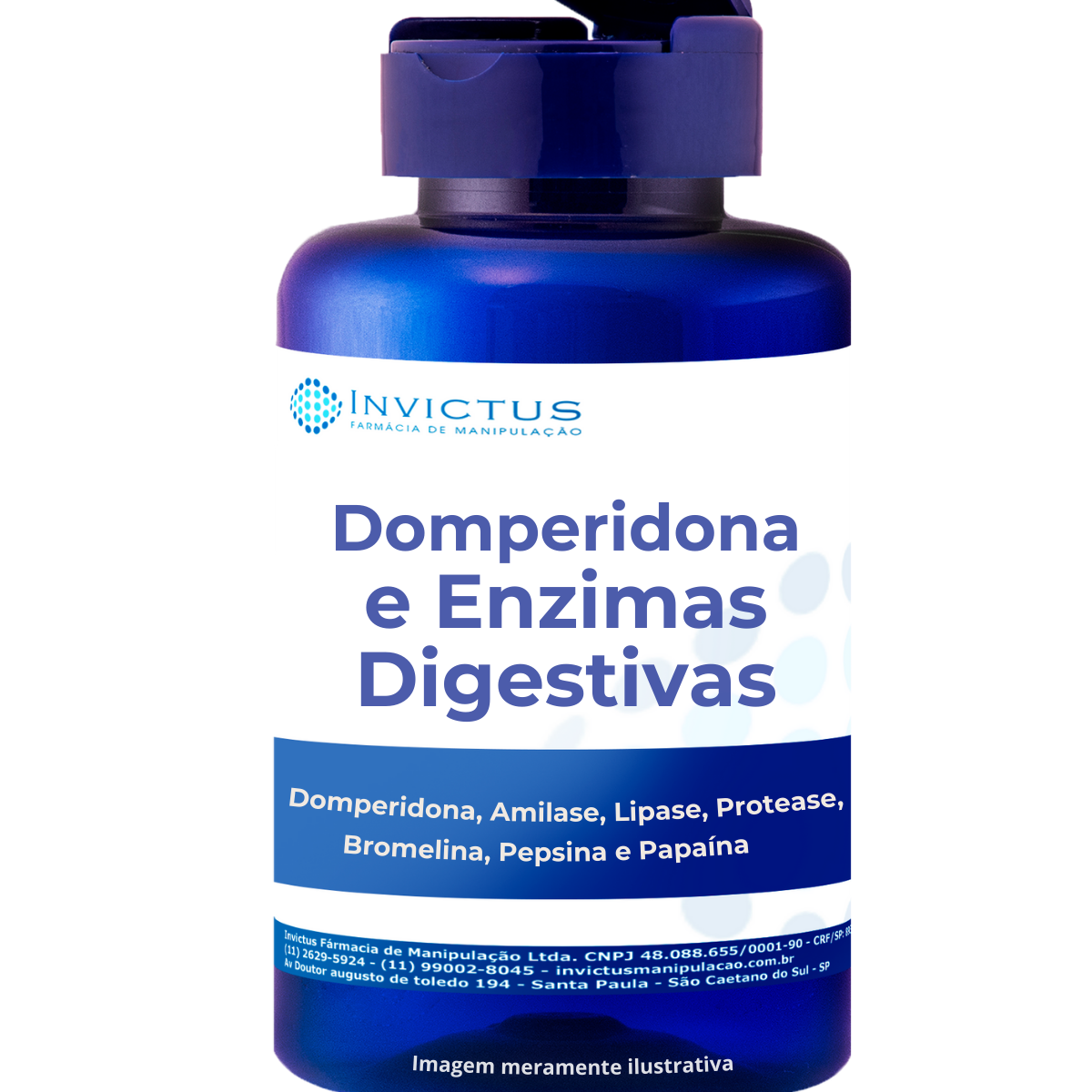 Domperidona e enzimas digestivas