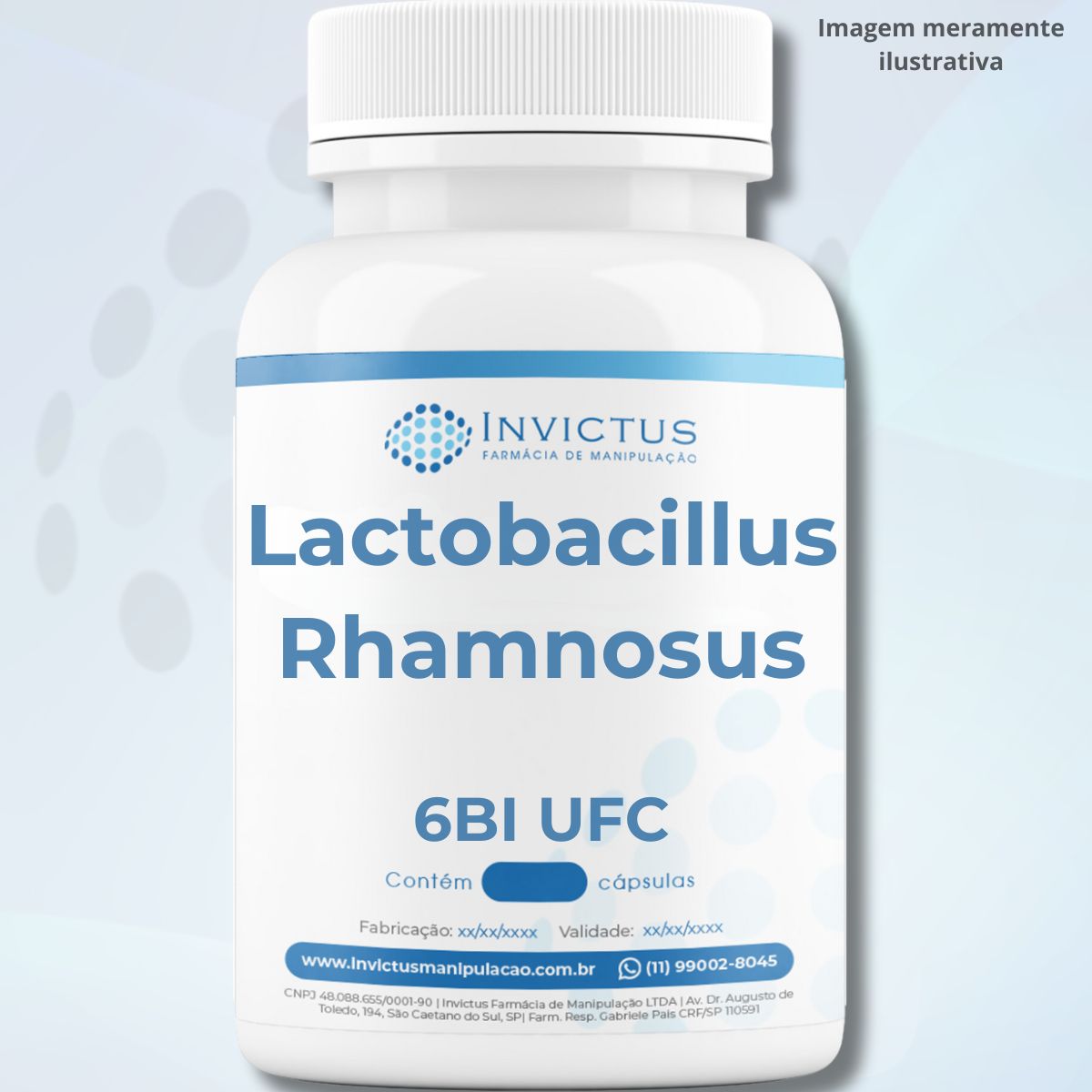 Lactobacillus rhamnosus 6BI+Inulina - Cápsulas Gastro Resistente