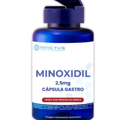 Minoxidil 2,5mg – liberação prolongada