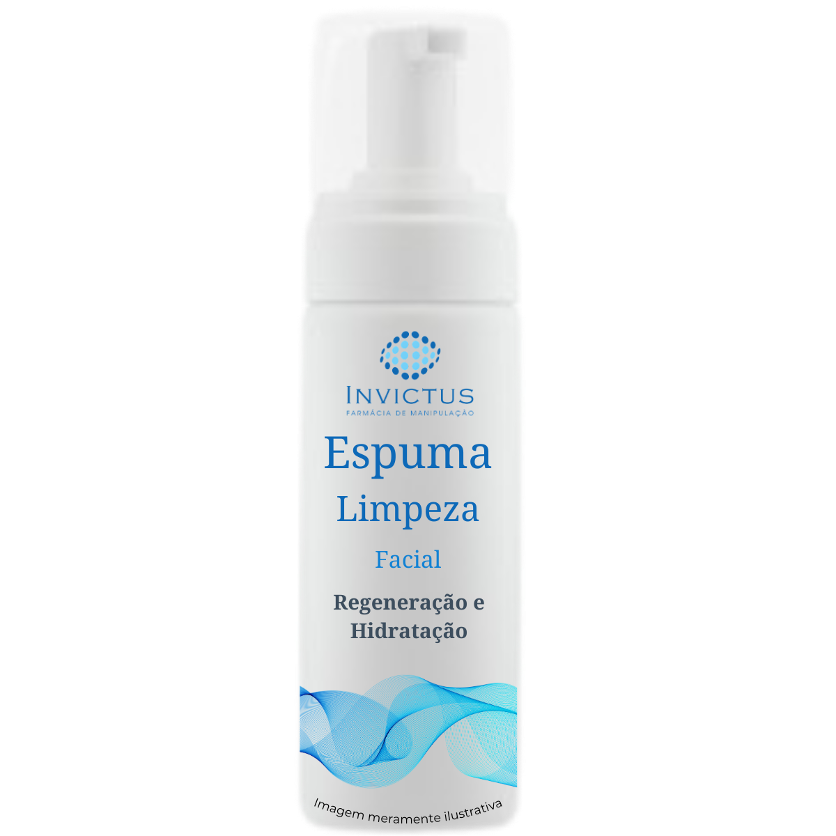 Espuma limpeza facial regeneração