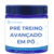 Pré treino avançado com taurina, palatinose e beta alanina