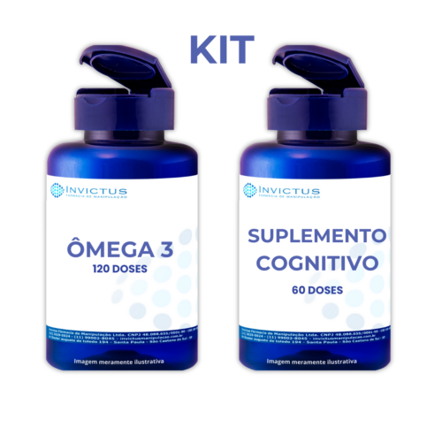 Kit omega e suplemento