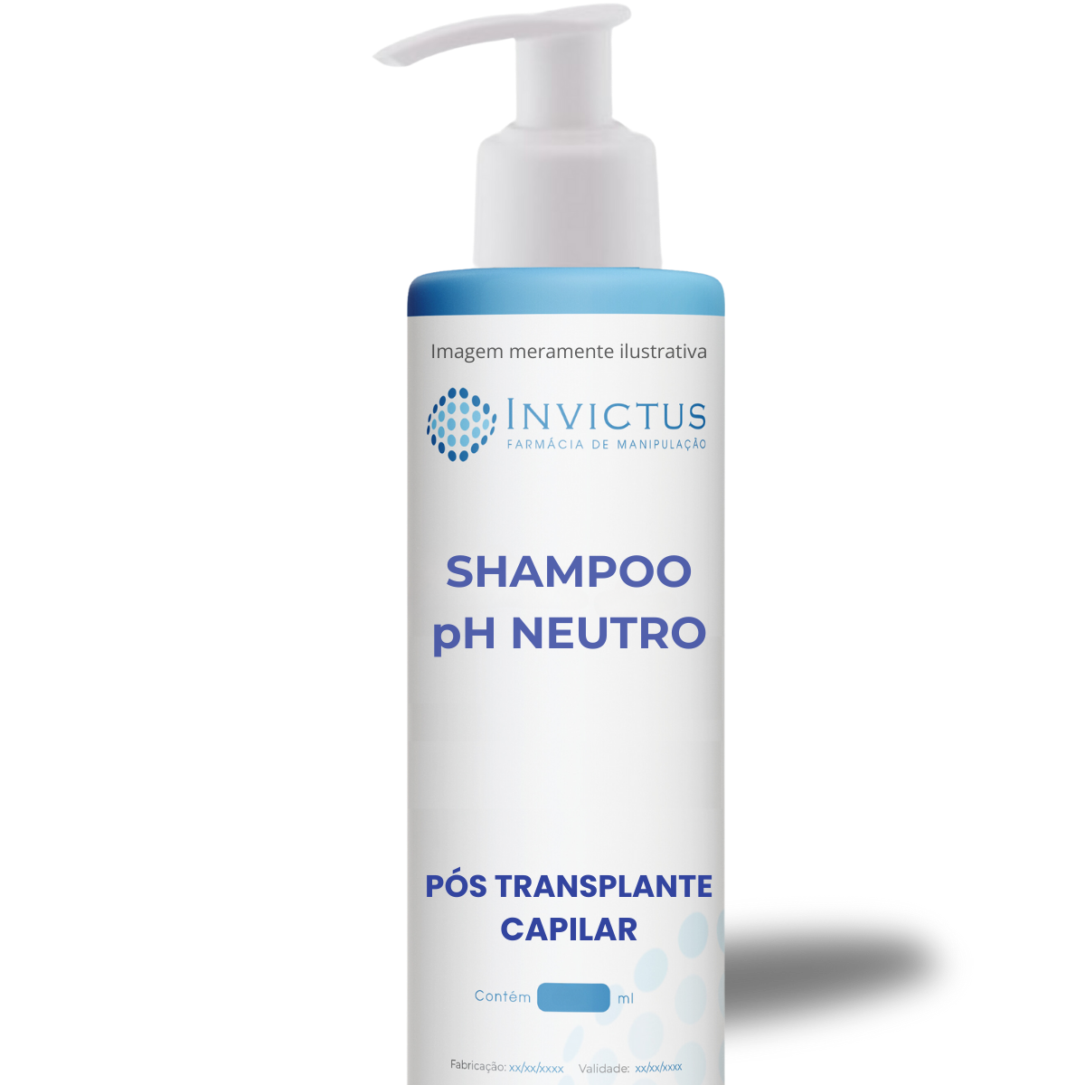 Shampoo ph neutro pós transplante – pantenol e niacinamida