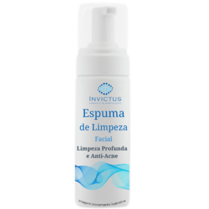 Espuma de Limpeza Anti-Acne para Pele Oleosa e Sensível