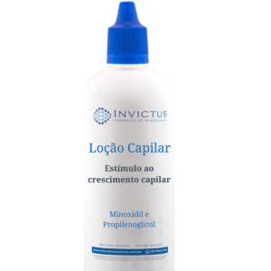Loção Capilar com Minoxidil Sulfato 2,5% ou 5%