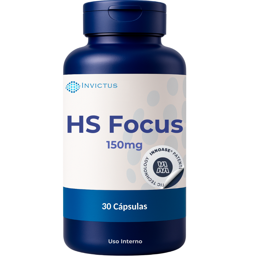 HSFOCUS 150mg cognicao e foco 30 capsulas