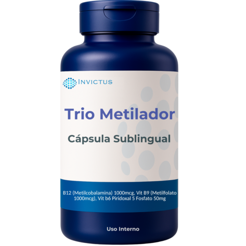 Trio metilador sublingual metilcobalamina, metilfolato e p5p Trio metilador sublingual metilcobalamina, metilfolato e p5p